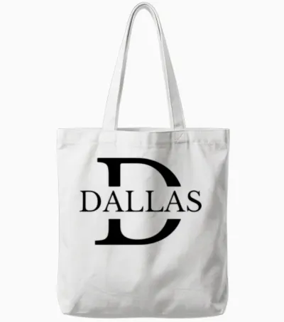 Dallas Tote Bags - White
