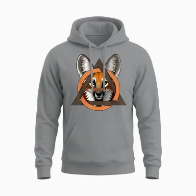 Therian Du Loup à Crinière Unisex Hoodie - Sport Grey