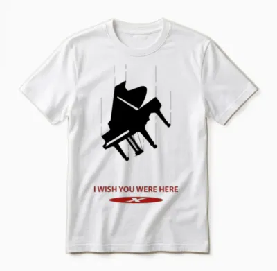 I Wish You Were Here Unisex T-Shirt - White