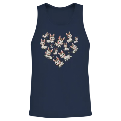 Donkey Unisex Tank Top - Navy