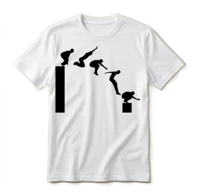 Parkour - Freerunning Unisex T-Shirt - White