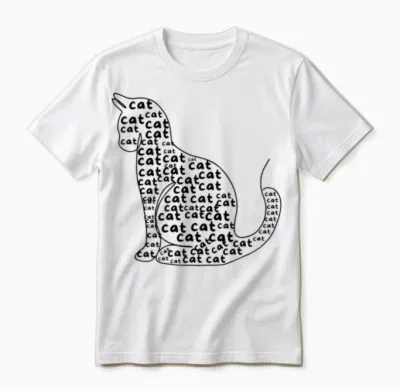 Funny Cat Tshirt Designe Unisex T-Shirt - White