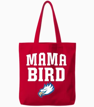 Florida Gulf Coast Eagles Mama Bird Tote Bags - Red