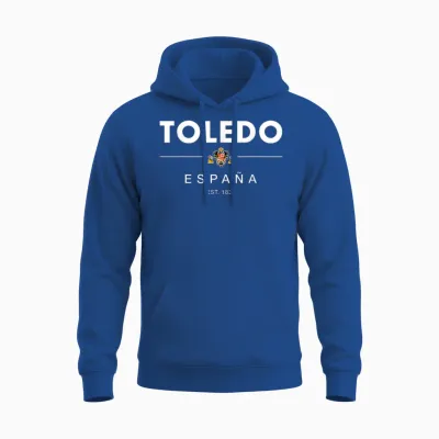 Toledo Espagne Vacances à Tolède Espagne Toledo Voyage En Famille Unisex Hoodie - Royal