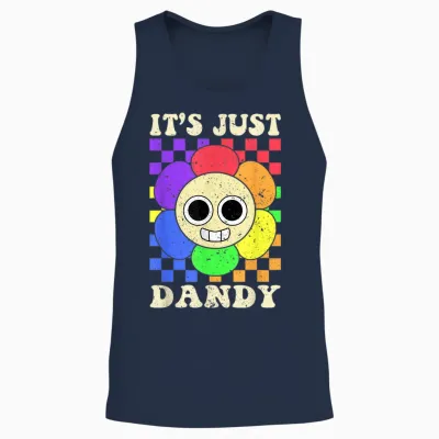 It's Just Dandy Dandy's World Funny for Men Women Unisex Tank Top - Navy