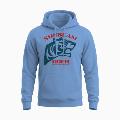 Sunbeam Tiger Cars Unisex Hoodie - Carolina Blue