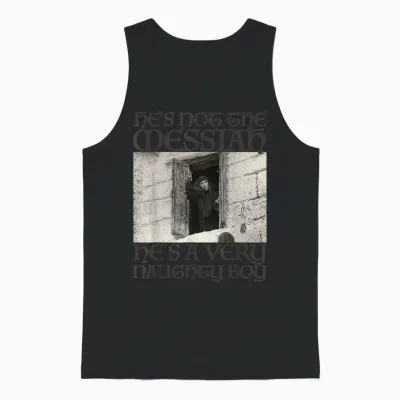 Monty Python Offizieller Messiah Naughty Boy Unisex Tank Top - Black