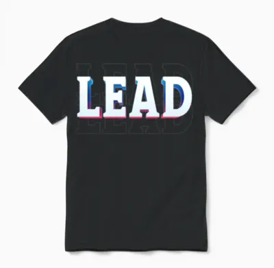 Retro - Lead Unisex T-Shirt - Black