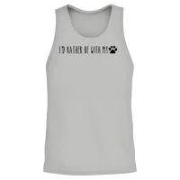 Dog Lover Lovers Unisex Tank Top - Ash – 2