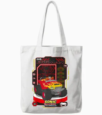 Sonic Le Hérisson : Crossworlds Tote Bags - White