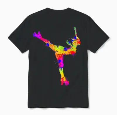 Roller Skates Roller Skates Women's Girls Children's T-Shirt, Black Unisex T-Shirt - Black