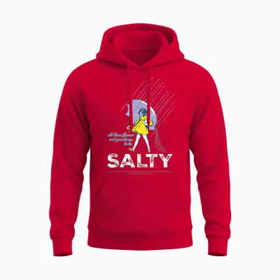 Salty Sprinkle Unisex Hoodie - Red