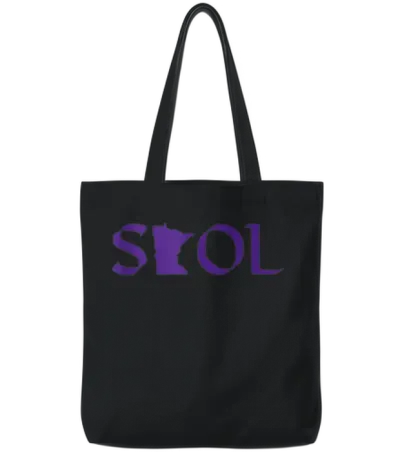 Skol Viking Tote Bags - Black