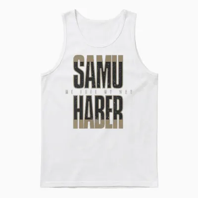 Signature Unisex Tank Top - White