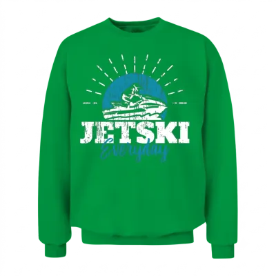 Jetski Gift Unisex Sweatshirt - Irish Green