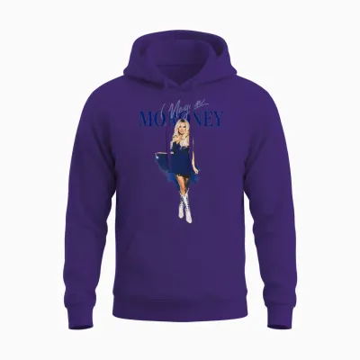 Megan Moroney Am I Okay Dress Unisex Hoodie - Purple