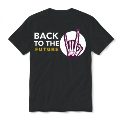 Back to the Future Unisex T-Shirt - Black