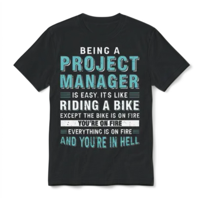 Project Manager Gifts - Being a Project Manager Unisex T-Shirt - Black