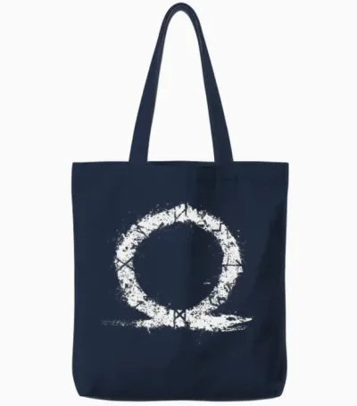 God of War Omega Tote Bags - Navy
