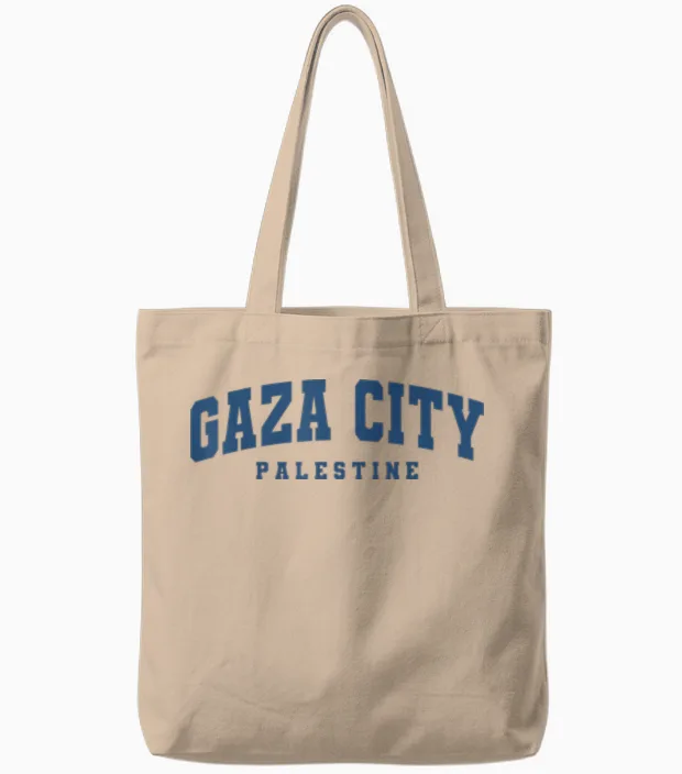 Gaza-Stadt Palästina Urban Tote Bags in Natural