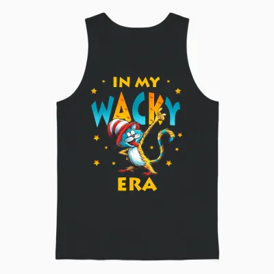 Wacky Outfit | in My Wacky Era for Men, Women And Unisex Tank Top - Black