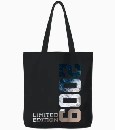 17 Jahre 17. Geburtstag Limited Edition 2009 Tote Bags - Black