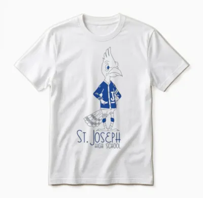 St. Joseph Detroit High School Unisex T-Shirt - White