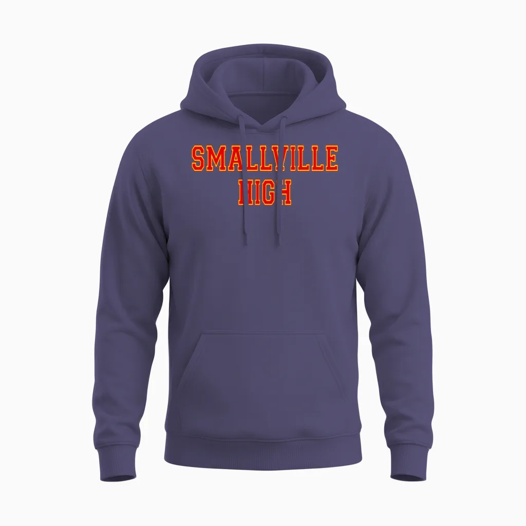 Smallville High Unisex Hoodie in Heather Sport Dark Navy