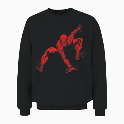 Marvel Spider-Man: Brand New Day Red & Black World Tour Unisex Sweatshirt - Black