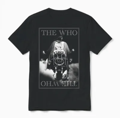 The Official Quadrophenia Bike of Who Long Sleeve Shirt, Black, S Unisex T-Shirt - Black