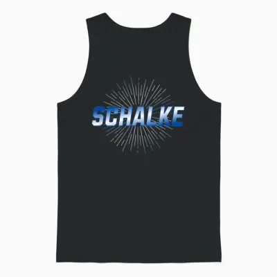 Schalke T-Shirt, Black Unisex Tank Top - Black