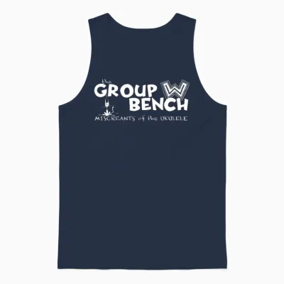 Group W Bench Unisex Tank Top - Navy
