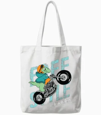 Funny Children 55 Tote Bags - White