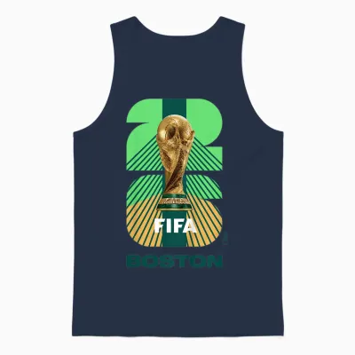 Enfant Coupe Du Monde Fifa 26 Boston Trophy Couleur Unisex Tank Top - Navy