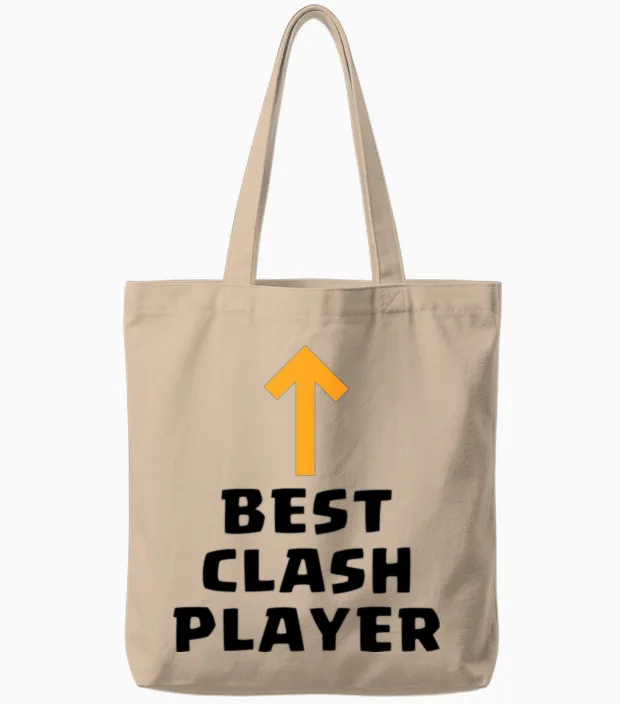Clash of Clans Best Clash Tote Bags in Natural