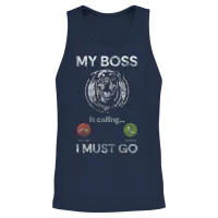 Pedigree Dog Service Dog Masters Courage Unisex Tank Top - Navy – 2