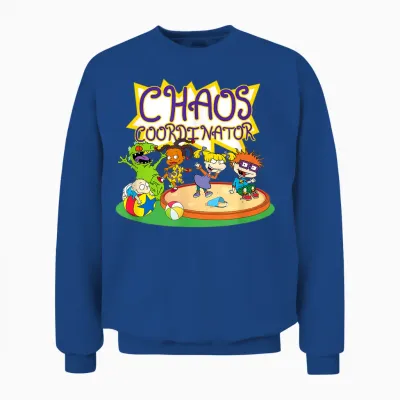 Mademark X Rugrats - Chaos Coordinator Unisex Sweatshirt - Royal