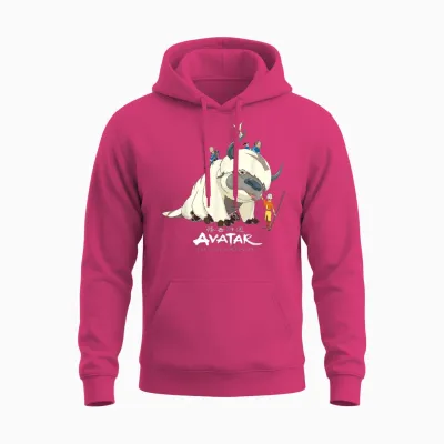 Avatar: the Last Airbender Appa Group Shot Logo Unisex Hoodie - Heliconia
