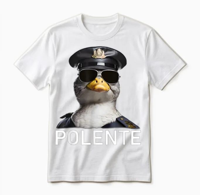 Polente Polizei Wasserschutzpolizei Wapo Polizisten Unisex T-Shirt in White