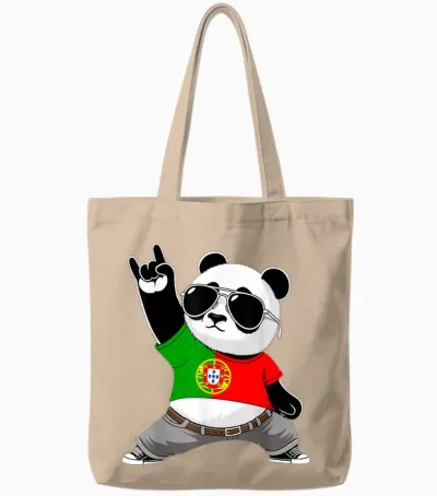 Drapeau Portugais Hommes Femmes Enfants Portugal Tote Bags - Natural