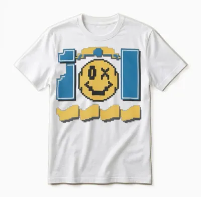 Retro 90s Unisex T-Shirt - White