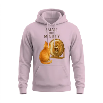 Small but Mighty Unisex Hoodie - Light Pink