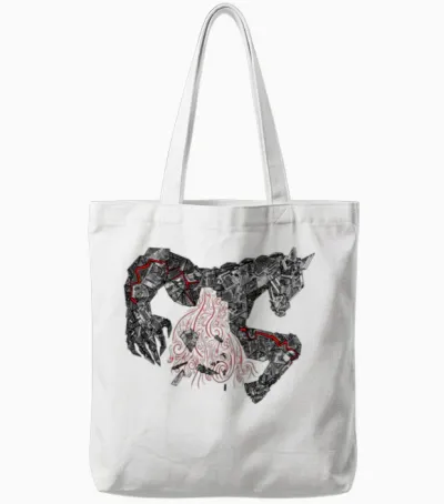 Dead Horse Tote Bags - White