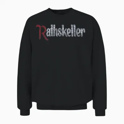 The Rat Rathskeller Clothing Apparel Boston Unisex Sweatshirt - Black