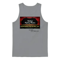 Hastings Mystery Theater-Host by Randall Schaefer Unisex Tank Top - Sport Grey – 1