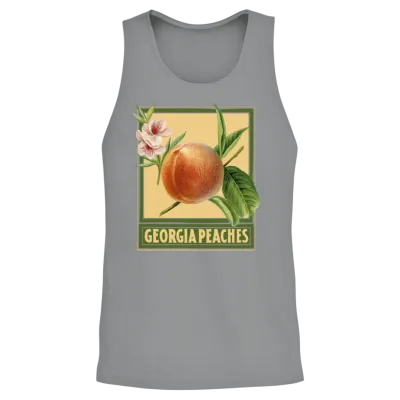 Georgia Peaches / Summer Design Unisex Tank Top - Sport Grey
