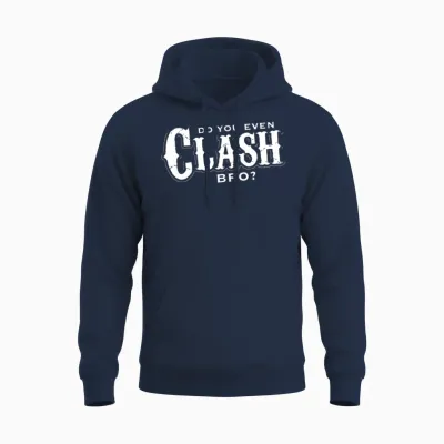 Clash of Clans - Do You Clash Bro Unisex Hoodie - Navy