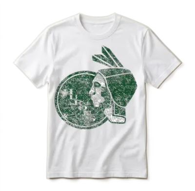 Old School Eastern Hurons Unisex T-Shirt - White