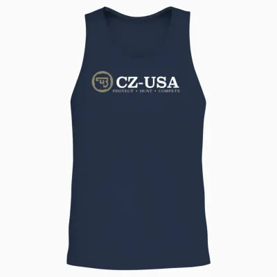 Cz Ceska Zbrojovka Polo Blackwater Protect Unisex Tank Top - Navy