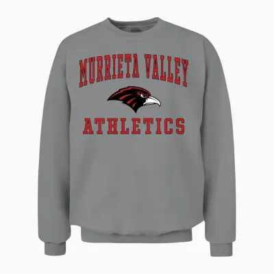 Murrieta Valley High School Nighthawks C6 Unisex Sweatshirt - Sport Grey